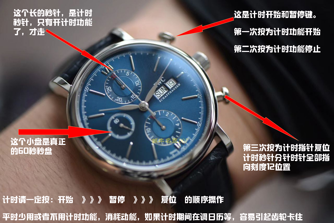 計時腕錶的分佈
